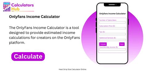 onlyfans income calculator|Creators Calculator